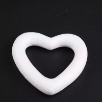 Styrofoam Foam Heart Shaped Frame